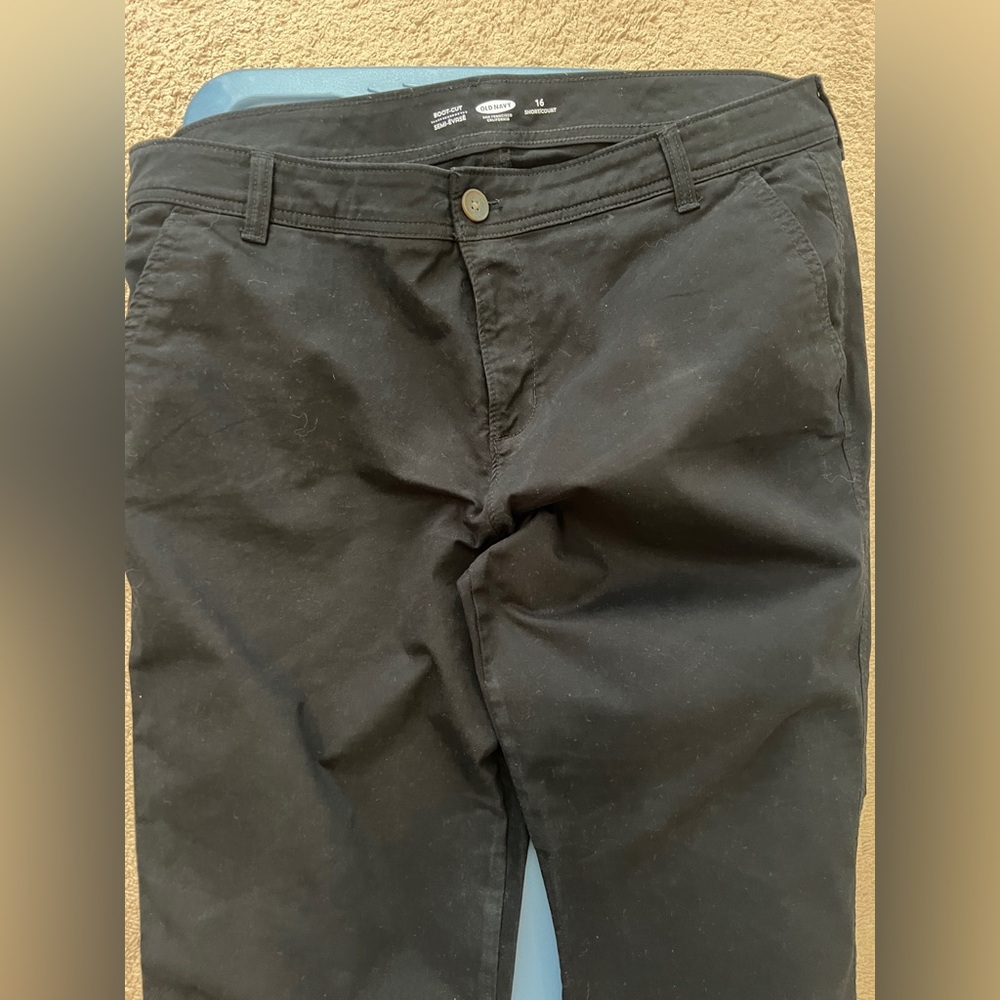 Old Navy Black Women's Bootcut Jeans. Size 16 - Picture 2 of 8